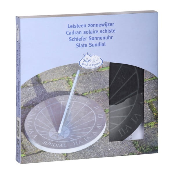 Łupkowy zegar słoneczny Esschert Design-image-2