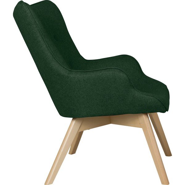 Ciemnozielony fotel Niko – Ropez-image-3