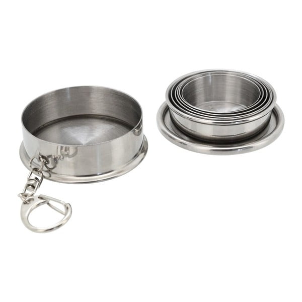 Składany kubek ze stali nierdzewnej Cattara, 60 ml-image-3