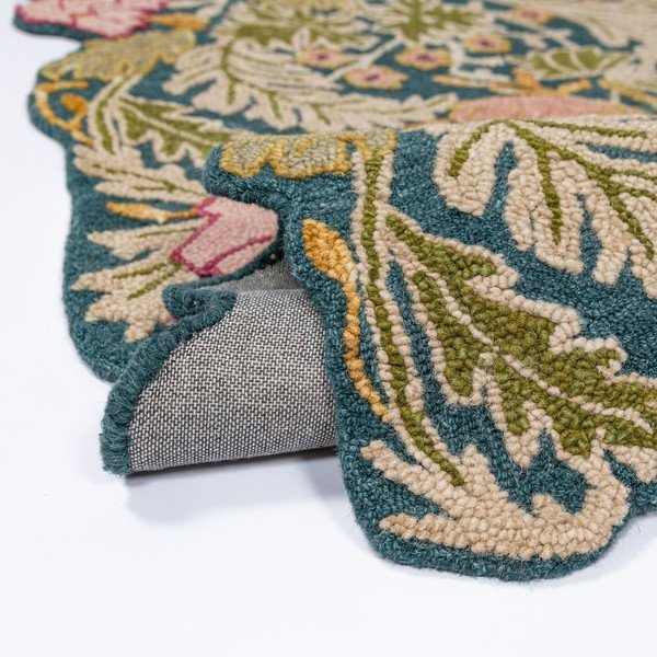 Wełniany dywan tkany ręcznie 200x290 cm Daphne Shaped Floral – Flair Rugs-image-2