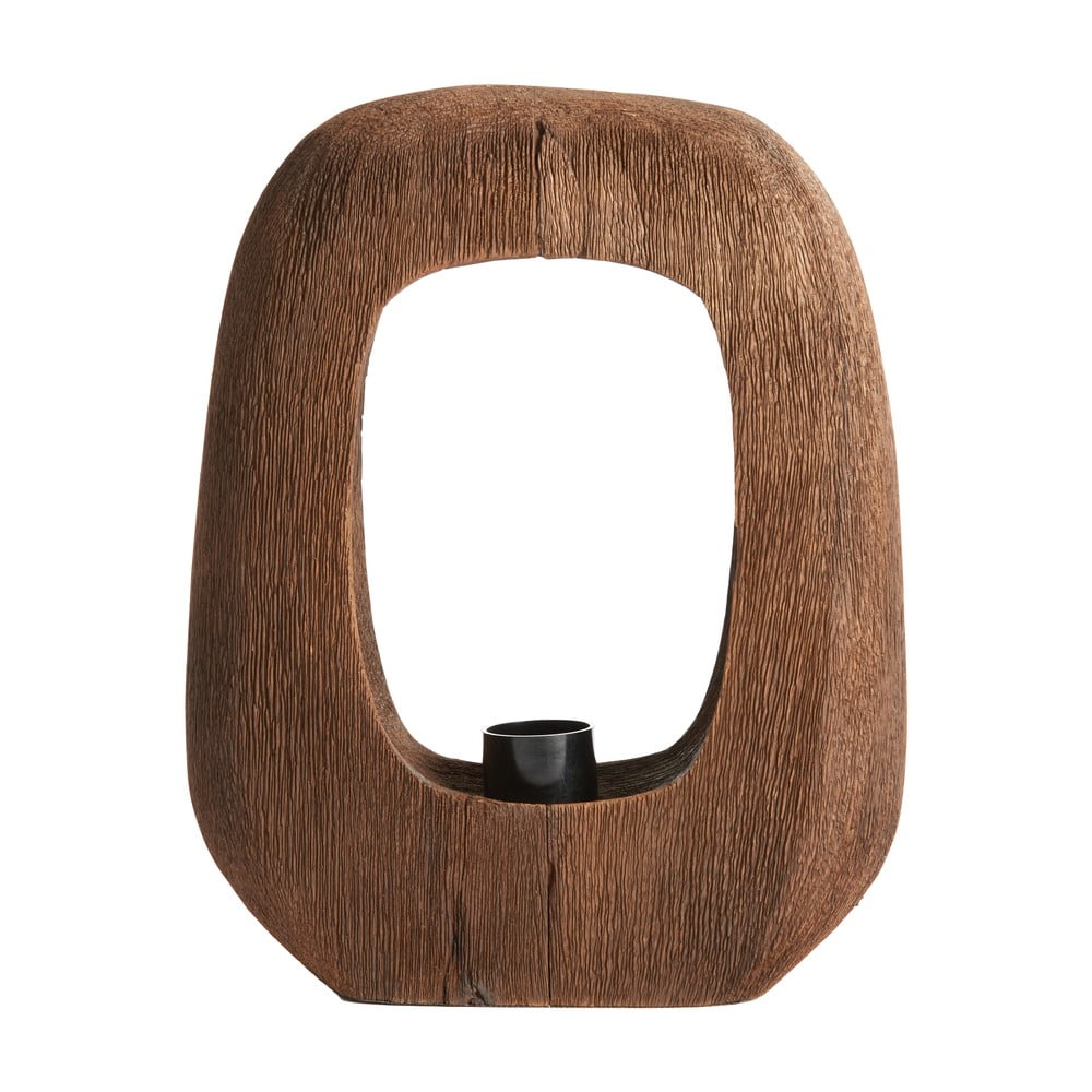 Brązowa lampa stołowa (wysokość 30 cm) Kelafo – Light & Living (zdjęcie 5)