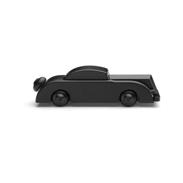 Czarna figurka z litego drewna bukowego Kay Bojesen Denmark Limousine-image-2