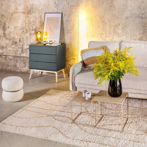 Kremowy dywan 120x180 cm Routa – Universal-image-1