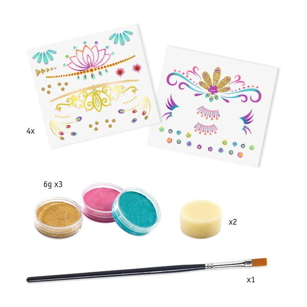 Zestaw do malowania twarzy Djeco Księżniczka-image-1