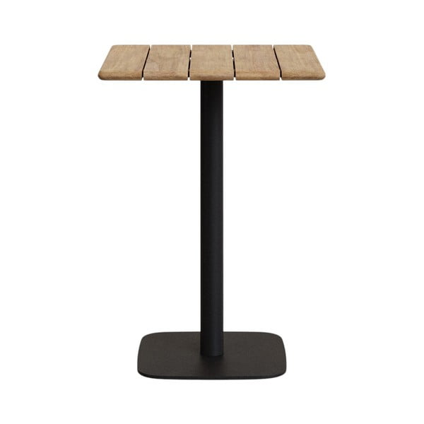 Stolik barowy z blatem z drewna akacjowego 70x70 cm Saura – Kave Home