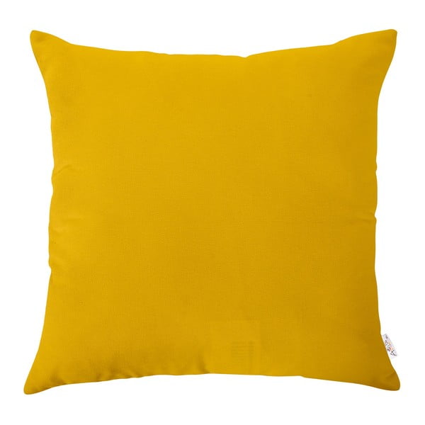 Żółta poszewka na poduszkę Mike & Co. NEW YORK, 43x43 cm