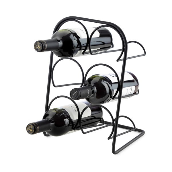 Metalowy stojak na wino na 6 butelek– Compactor