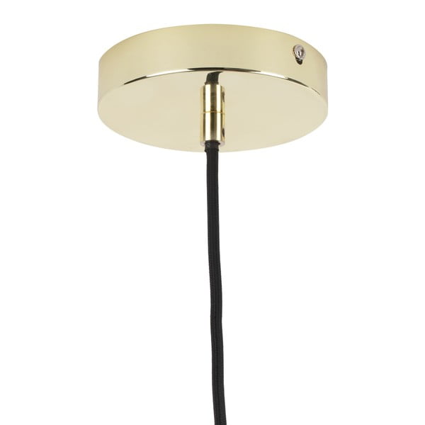 Metalowa lampa wisząca w kolorze złota Leitmotiv Lucid, ø 35 cm-image-3