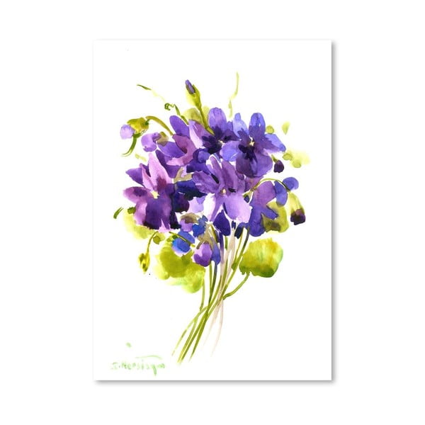 Plakat Little Violets (projekt Suren Nersisyan)