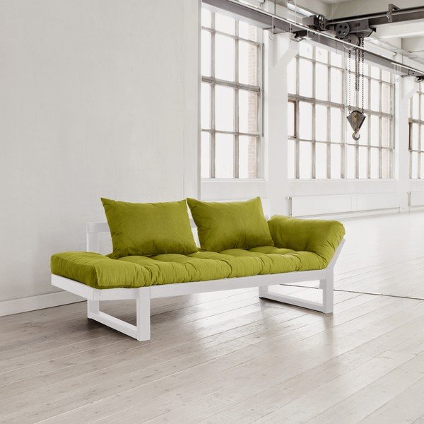 Sofa Karup Edge White/Pistachio-image-1