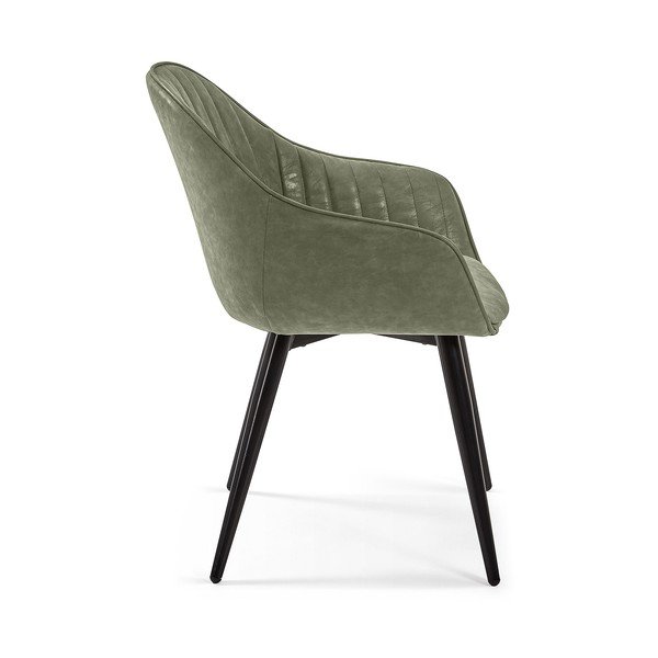 Zielone krzesło do jadalni Kave Home Herbert-image-2