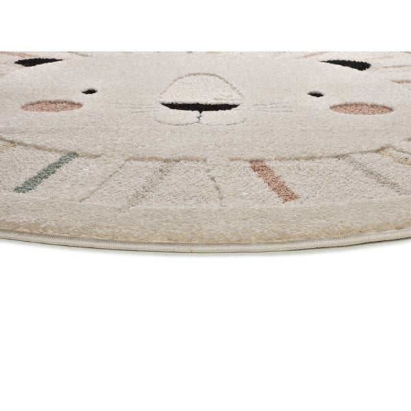 Kremowy dywan dziecięcy ø120 cm Clown – Universal-image-3