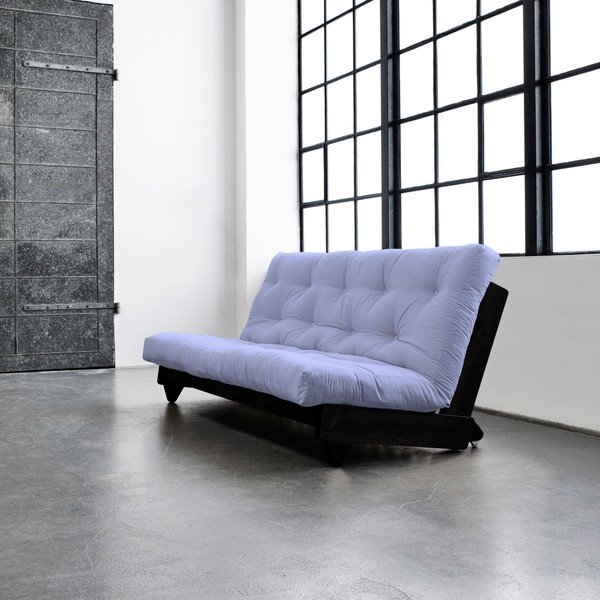 Sofa rozkładana Karup Fresh Wenge/Blue Breeze-image-1