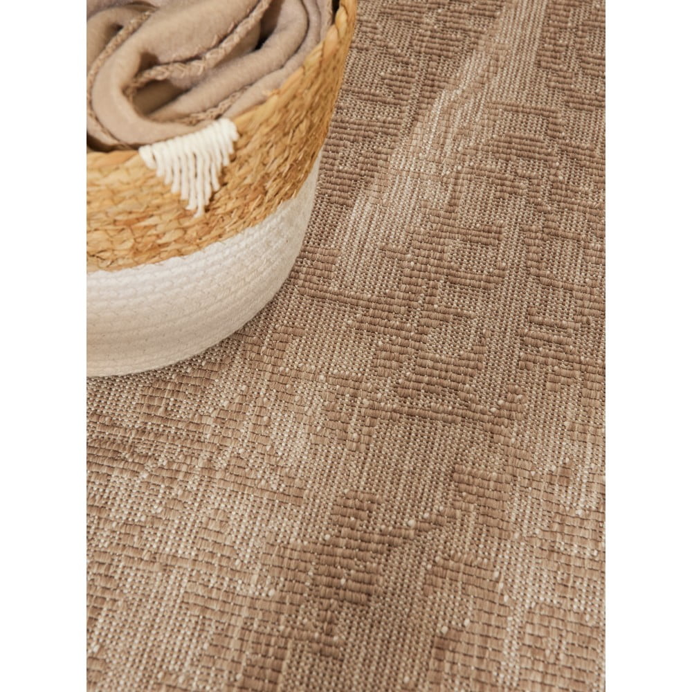 Dywan odpowiedni na zewnątrz w beżowo-śmietankowym kolorze 120x170 cm Duet Kona – NORTHRUGS (zdjęcie 11)
