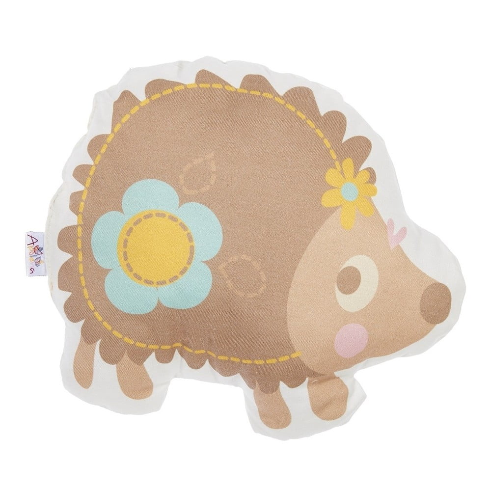 Poduszka dziecięca z domieszką bawełny Mike & Co. NEW YORK Pillow Toy Hedgehog, 28x25 cm