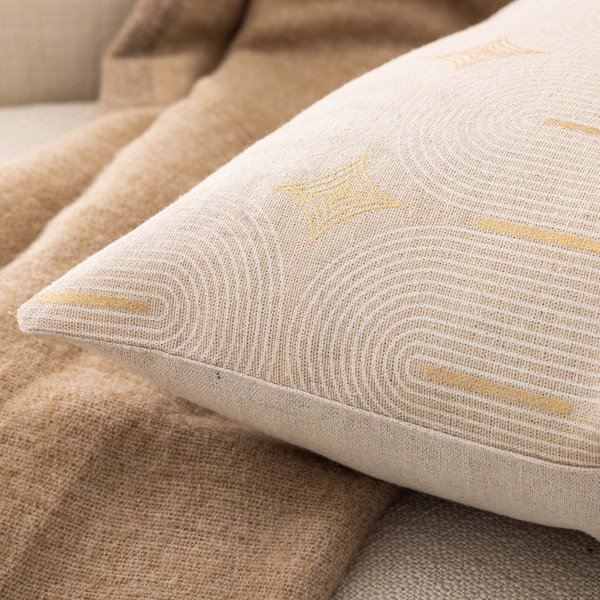 Poduszka dekoracyjna 40x60 cm Ondine – douceur d'intérieur-image-1