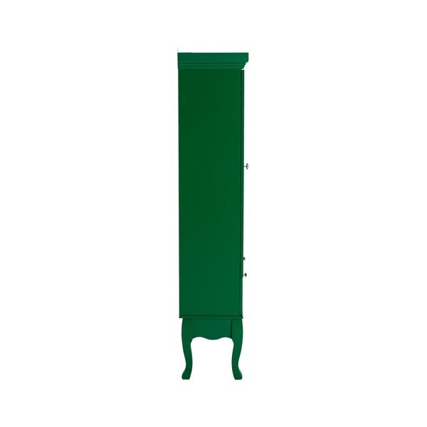 Zielona witryna z płyty MDF wisząca 85x170,5x35 cm Prato – Ellos Home-image-2