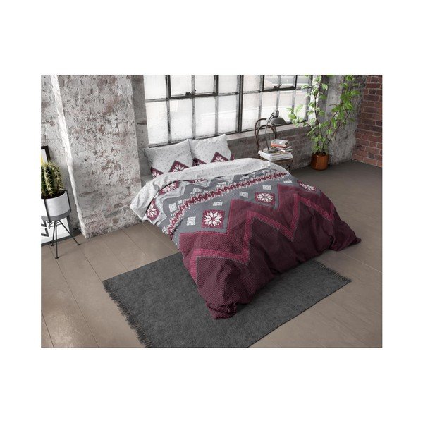Flanelowa pościel dwuosobowa Dreamhouse Nordic, 200x220 cm-image-2