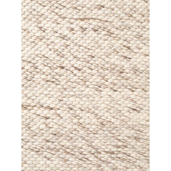 Beżowy/w naturalnym kolorze wełniany okrągły dywan tkany ręcznie ø 160 cm Lyon Beans – Elle Decoration-image-4