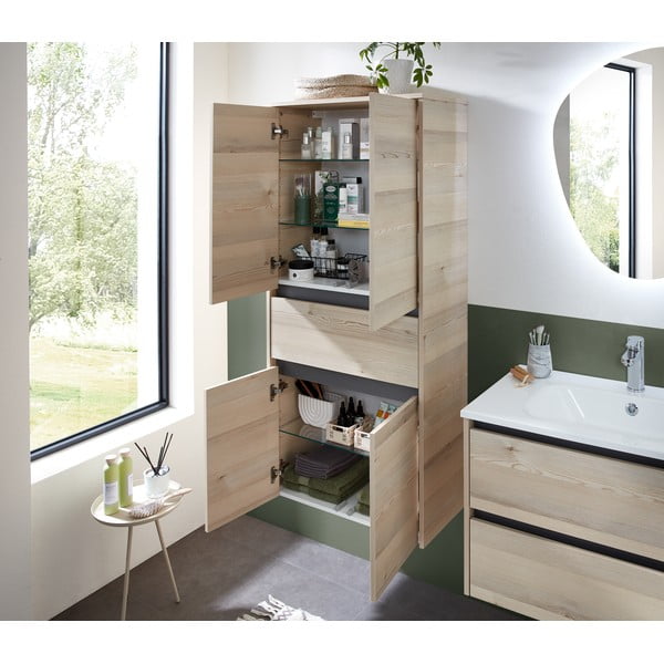 Lustro z oświetleniem ścienne 55x72 cm Quickset 393 – Pelipal-image-3