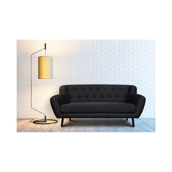 Ciemnoszara sofa Cosmopolitan design Hampstead, 162 cm-image-3