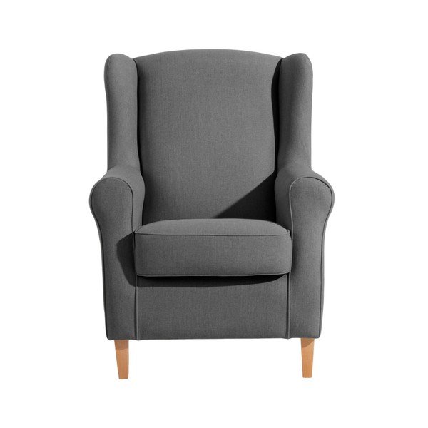 Antracytowy fotel uszak Max Winzer Lorris Anthracite-image-3