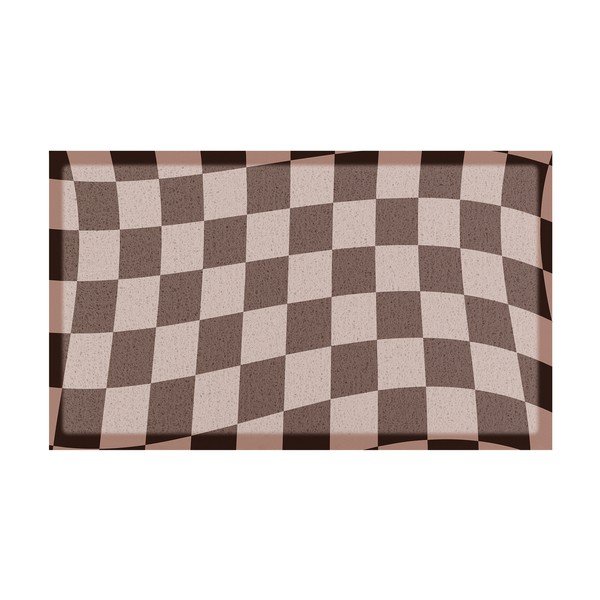Wycieraczka z PVC 40x70 cm Checkerboard – Artsy Doormats