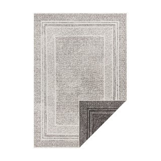 Czarno-biały dywan odpowiedni na zewnątrz Ragami Berlin, 200x290 cm