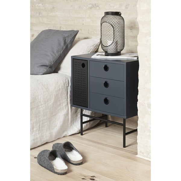 Ciemnoniebieski stolik nocny Teulat Punto-image-1