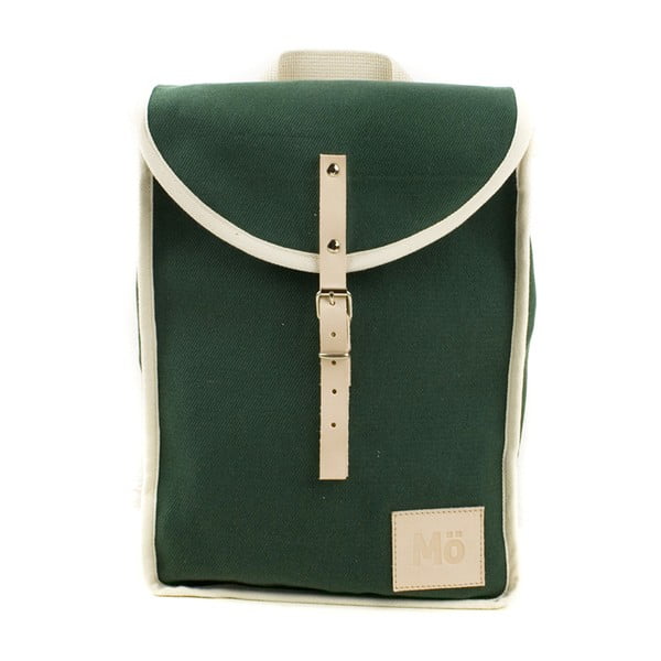 Zielony plecak z beżowym detalem Mödernaked Green Heap