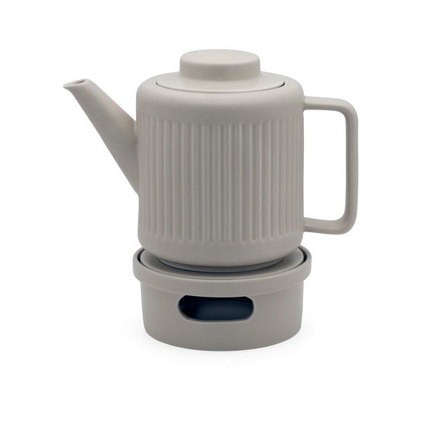 Szary porcelanowy dzbanek do herbaty z sitkiem 1,2 l Skagen – Bredemeijer-image-3