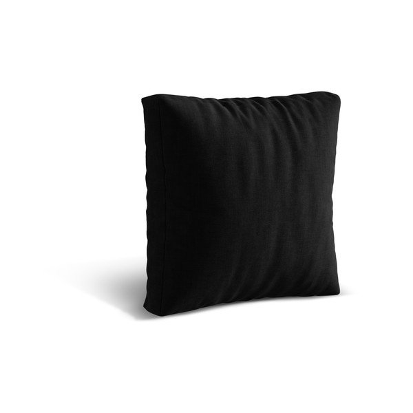Czarna poduszka do sofy modułowej Martina – Micadoni Home-image-2