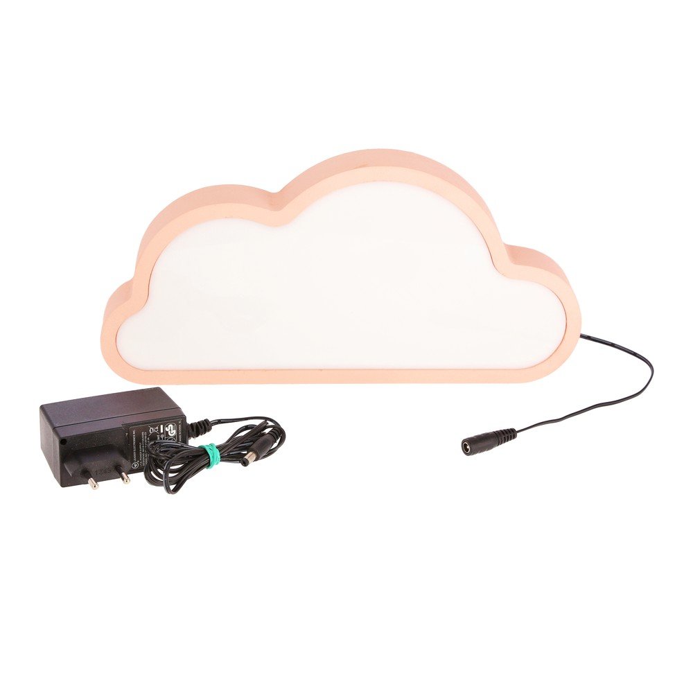 Różowa lampka dziecięca Cloud – Candellux Lighting (zdjęcie 7)