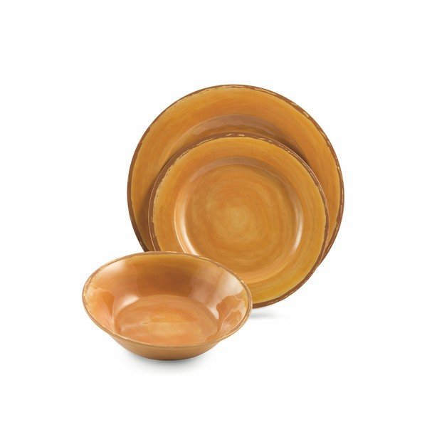 Zestaw kolorowych naczyń 18-częściowy Villa d'Este Lucia-image-4