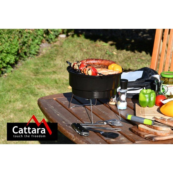 Grill na węgiel drzewny ø 26 cm Bosa – Cattara-image-1