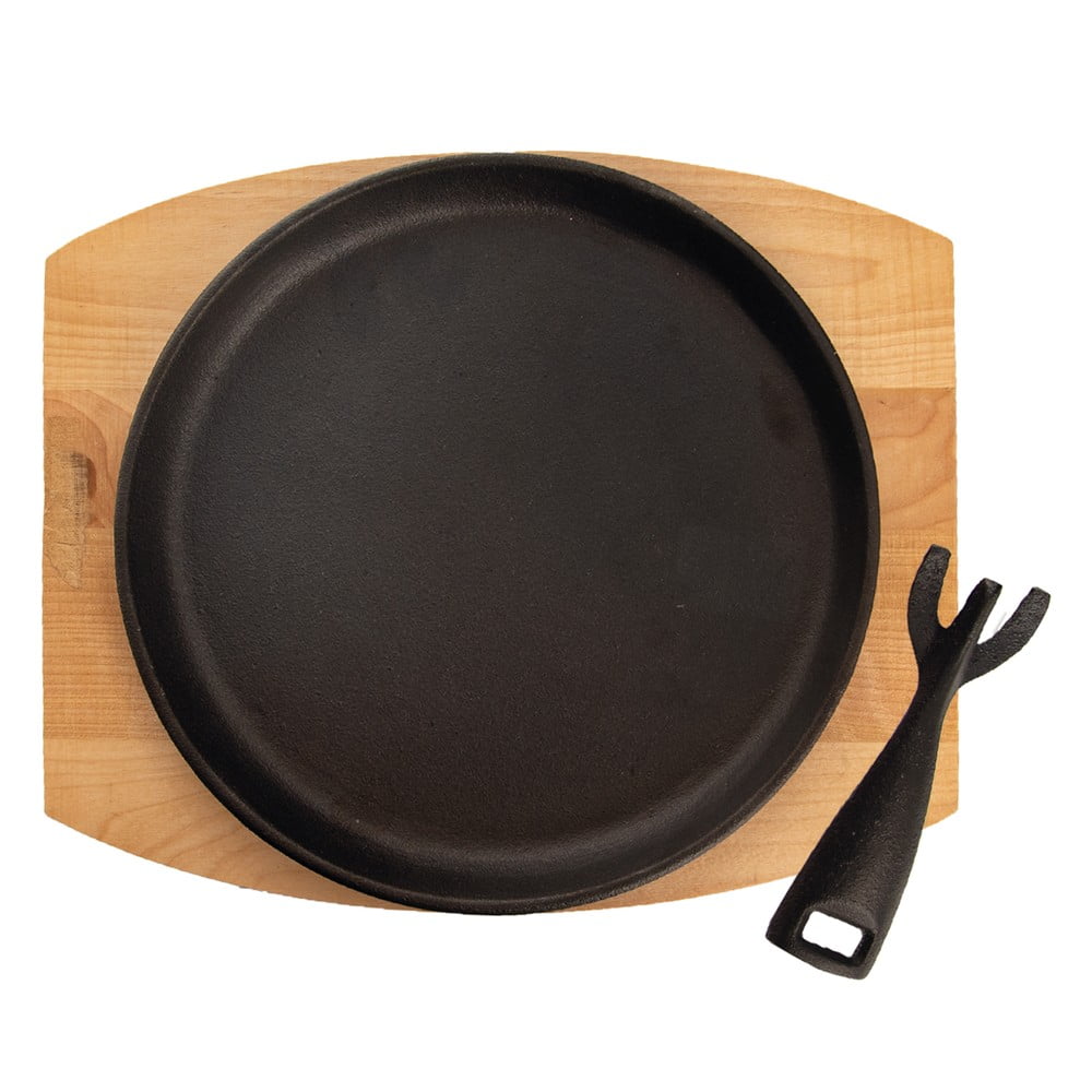 Żeliwna patelnia do grillowania z odpinaną rączką ø 22 cm LITINA – Orion (zdjęcie 6)