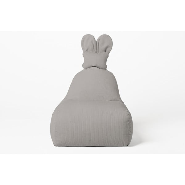 Szary dziecięcy worek do siedzenia Funny Bunny – The Brooklyn Kids-image-1
