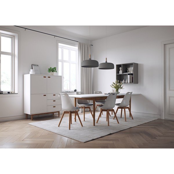 Jasnoszary regał ścienny Tenzo Z Cube, 70x70 cm-image-4