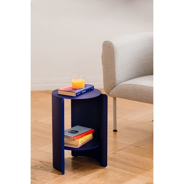 Stalowy okrągły stolik ø 32 cm Wa – noo.ma-image-1