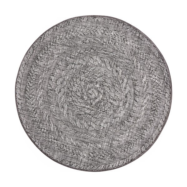 Jasnoszary dywan zewnętrzny NORTHRUGS Almendro, Ø 160 cm