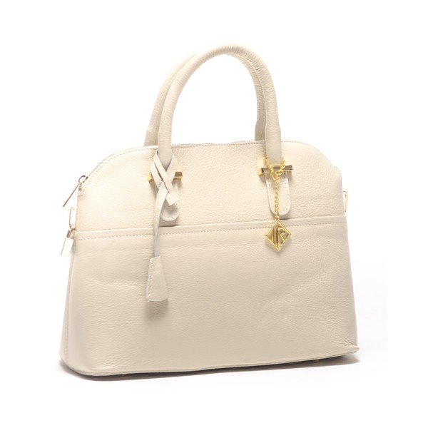 Skórzana torebka Isabella Rhea 1095 Beige-image-1