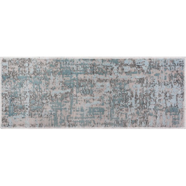 Szaro-turkusowe bawełniane dywaniki na schody zestaw 16 szt. 25x65 cm Milano Mavi – Vitaus