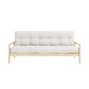 Kremowa rozkładana sofa 205 cm Knob – Karup Design