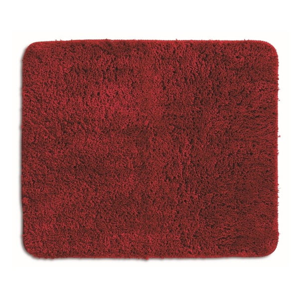 Czerwony dywanik łazienkowy Kela Livana