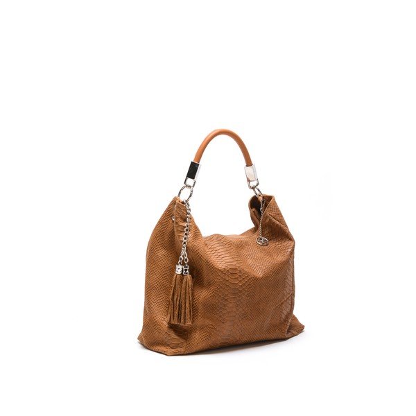 Skórzana torebka Classic 889 Cognac-image-3