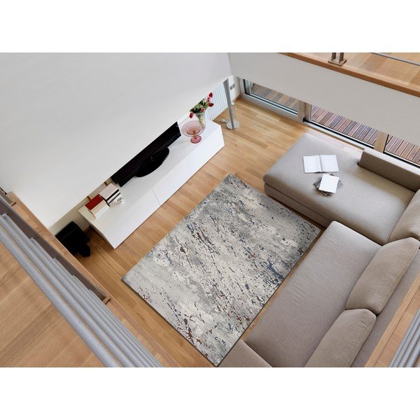 Szary dywan Universal Berlin Grey, 80x150 cm-image-1