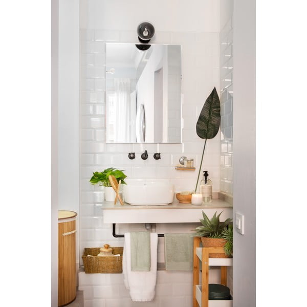 Okrągły bambusowy kosz na bieliznę Compactor Round-image-4