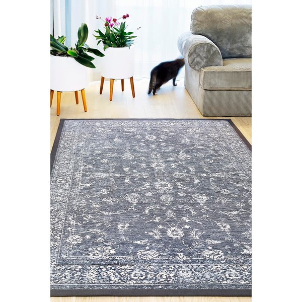 Szary dwustronny dywan Narma Sagadi, 80x250 cm-image-2