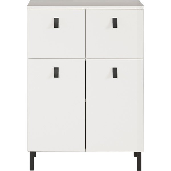 Biała szafka Germania Tulsa, wys. 86 cm-image-1