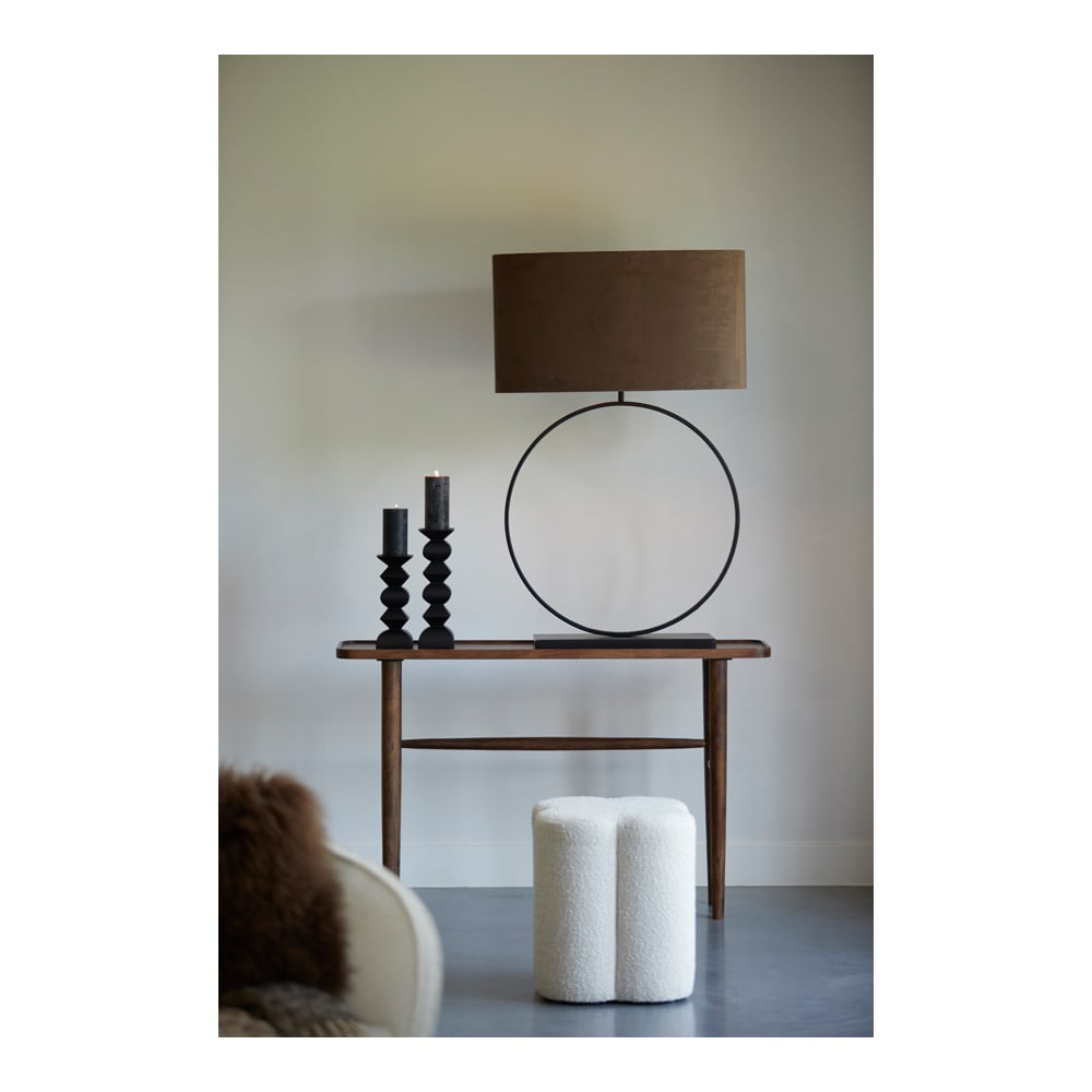 Brązowa konsola z litego drewna akacjowego 30x120 cm Qiano – Light & Living (zdjęcie 10)